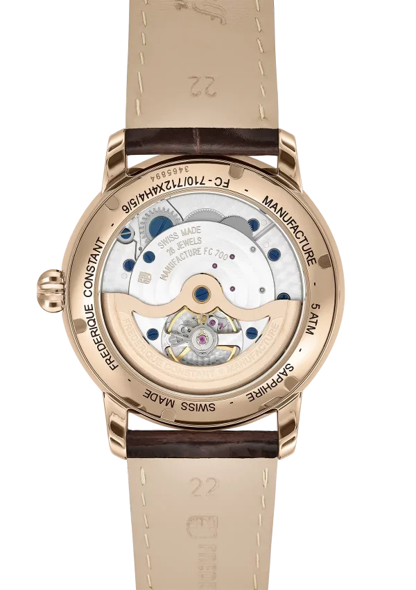 Relógio Frederique Constant CLASSIC MOONPHASE FC-712MS4H4 - Automático - 42mm
