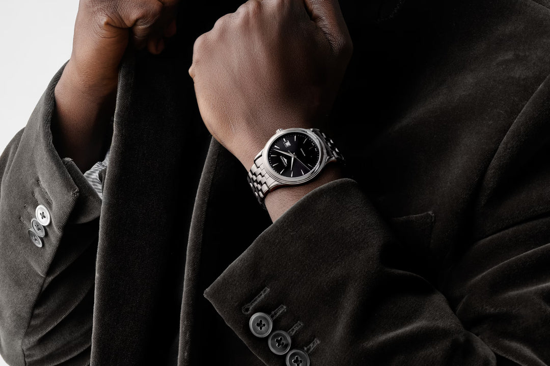 Relógio Longines Emblematic L4.984.4.59.6 - Automático 40mm