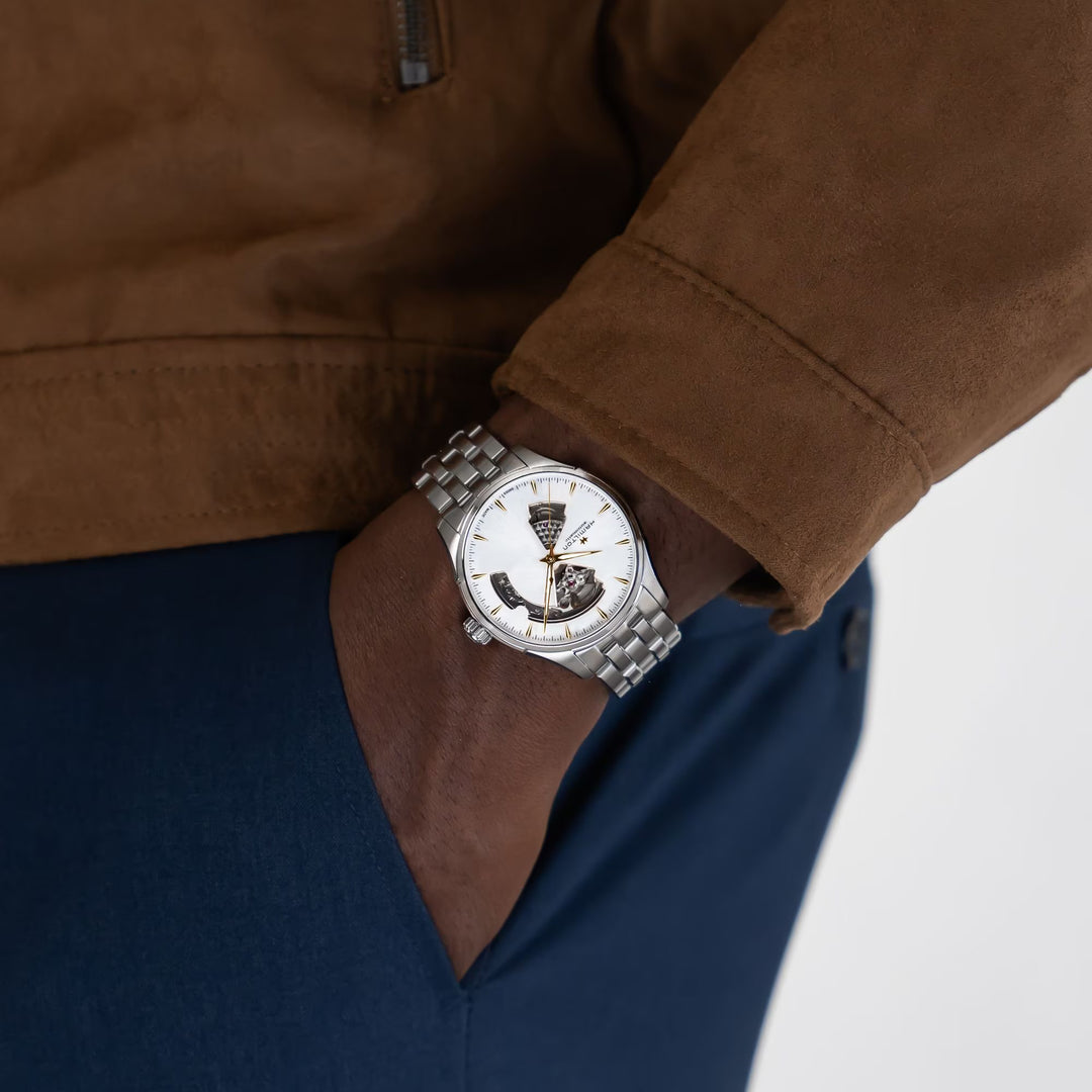 Hamilton JAZZMASTER OPEN HEART H32675151 - Automático 40mm