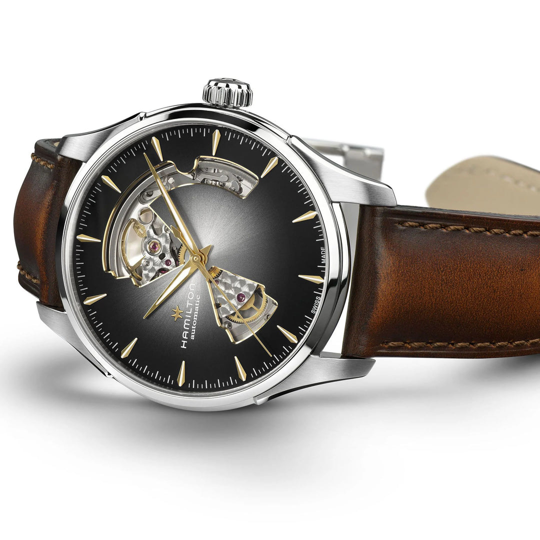 Relógio Hamilton Jazzmaster OPEN HEART AUTO - H32675581 - Automático 40mm
