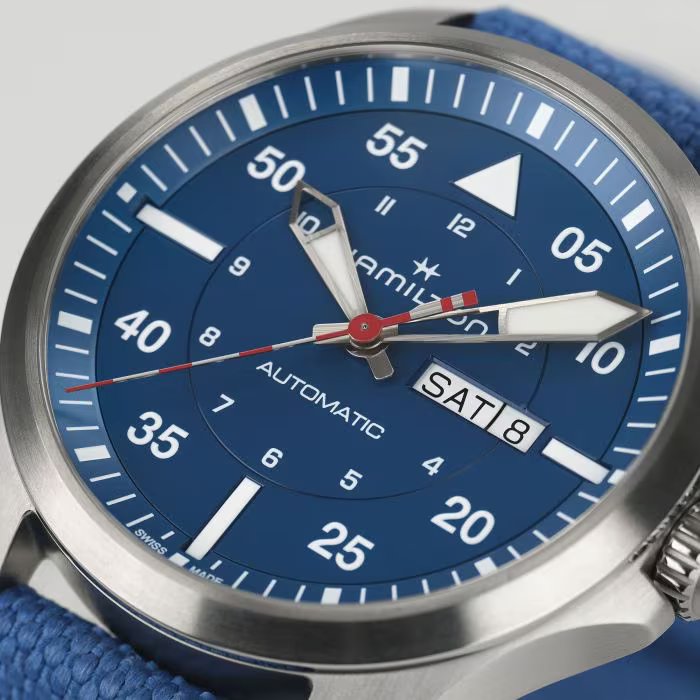 Hamilton KHAKI AVIATION PILOT DAY DATE - AIR-GLACIERS EDITION Automático - 42mm | H64655941