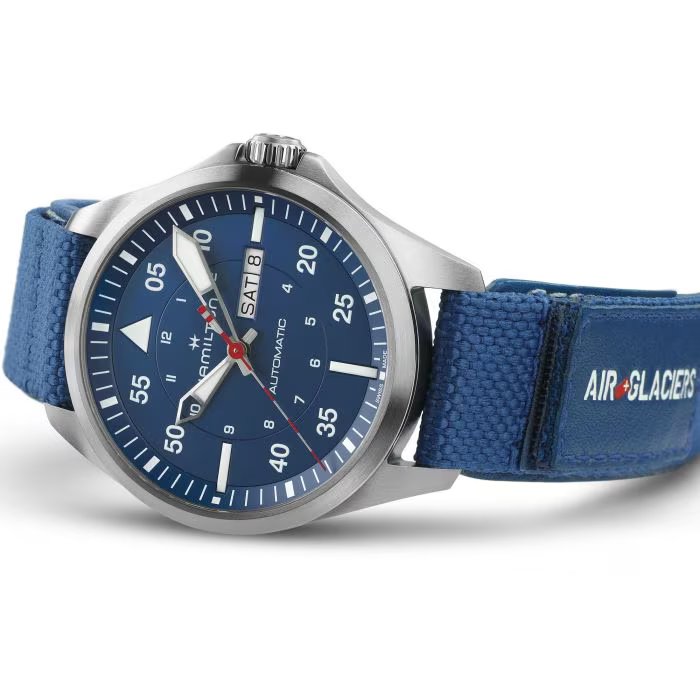 Hamilton KHAKI AVIATION PILOT DAY DATE - AIR-GLACIERS EDITION Automático - 42mm | H64655941