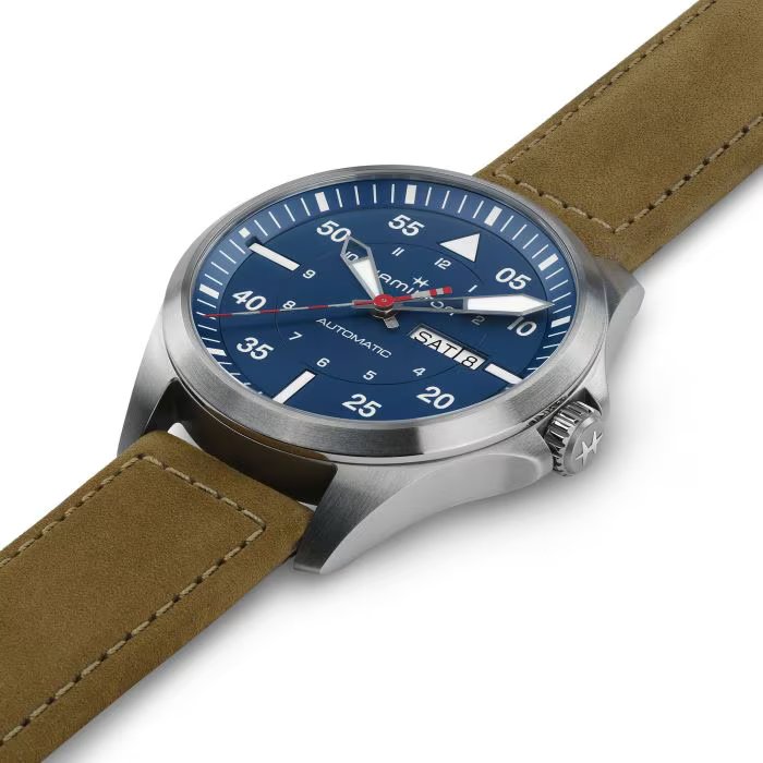 Hamilton KHAKI AVIATION PILOT DAY DATE - AIR-GLACIERS EDITION Automático - 42mm | H64655941