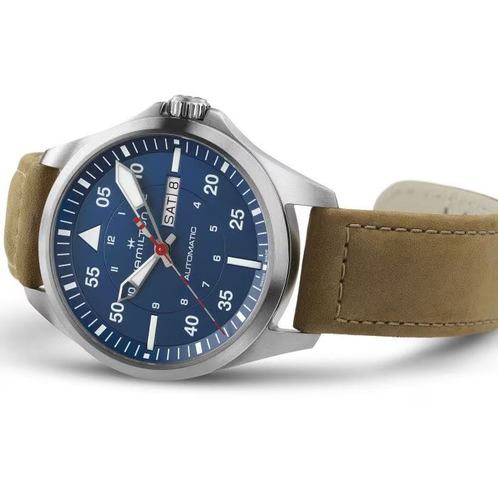 Hamilton KHAKI AVIATION PILOT DAY DATE - AIR-GLACIERS EDITION Automático - 42mm | H64655941