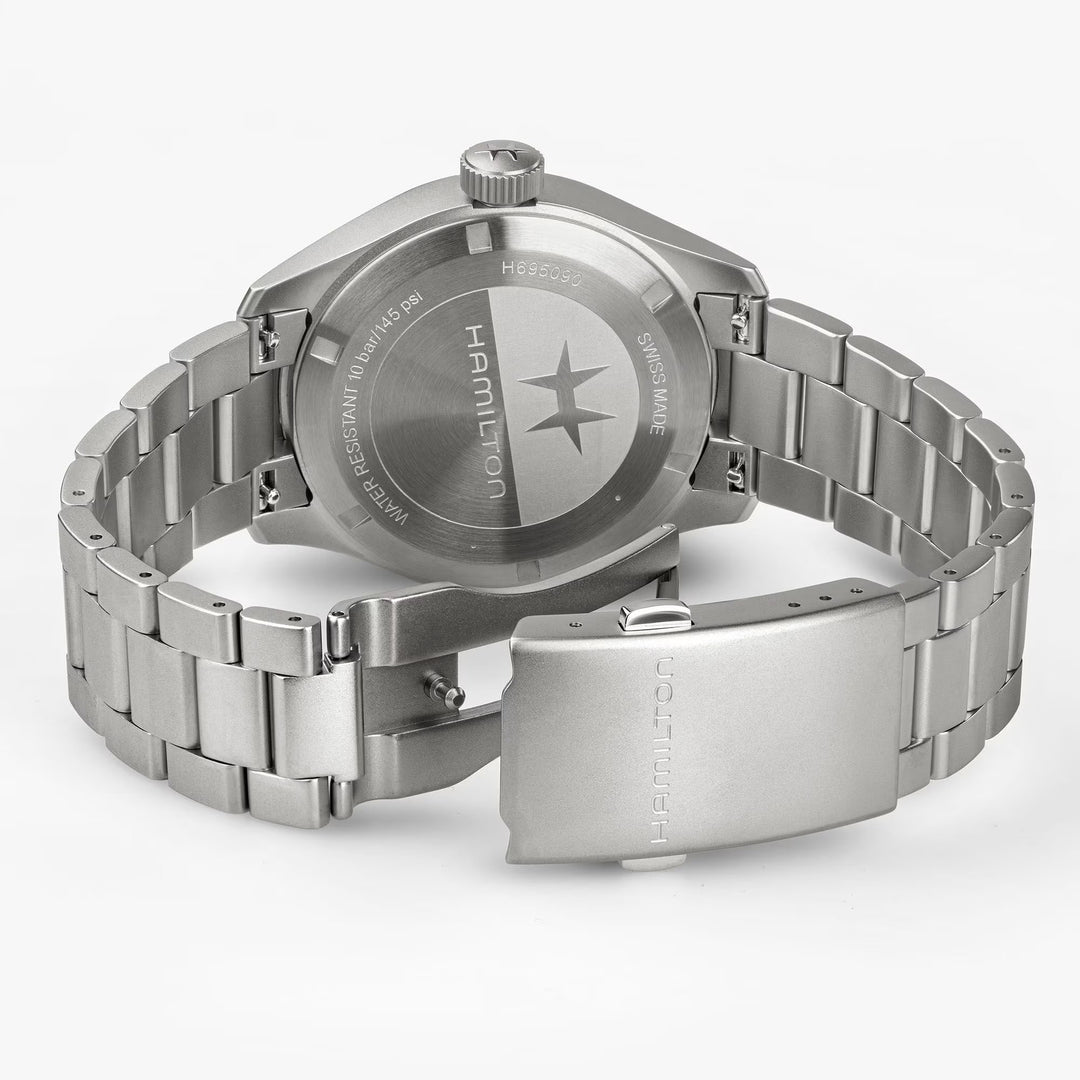 Relógio Hamilton H69509130 Khaki Field Mechanical Power Reserve 40mm