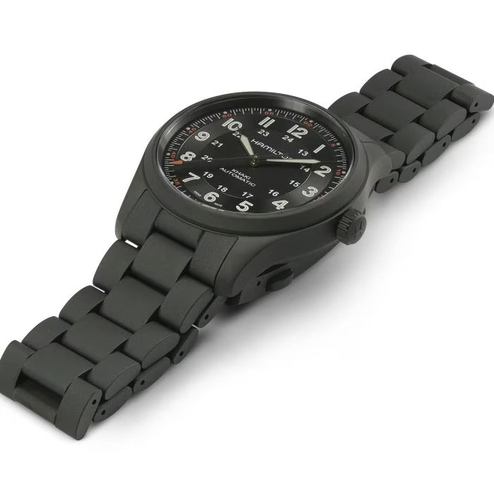 Relógio Hamilton Khaki Field TITANIUM - H70215130 - Automático 38mm