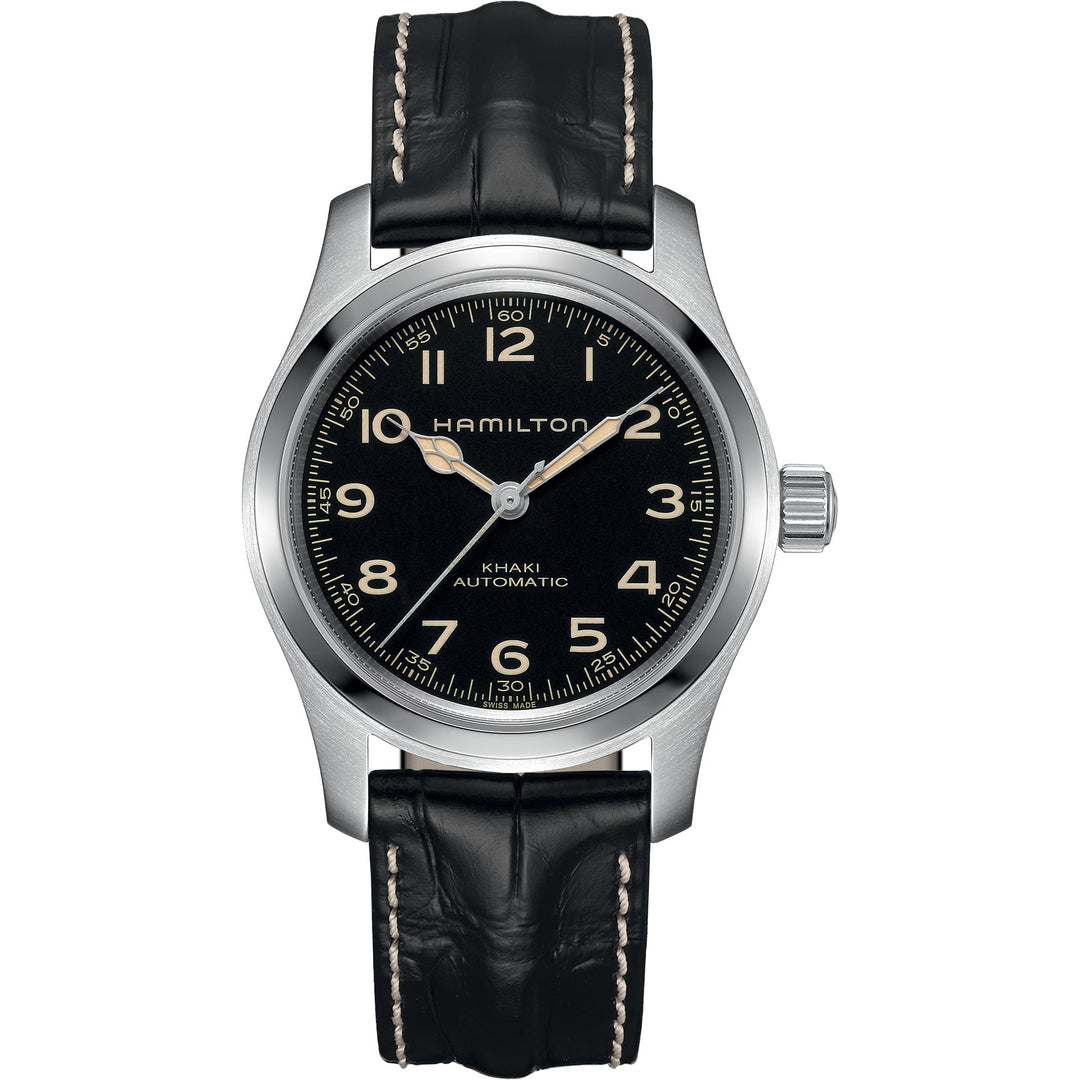 Relógio Hamilton Khaki Field Murph Automático 42mm Bracelet Bundle H70605732