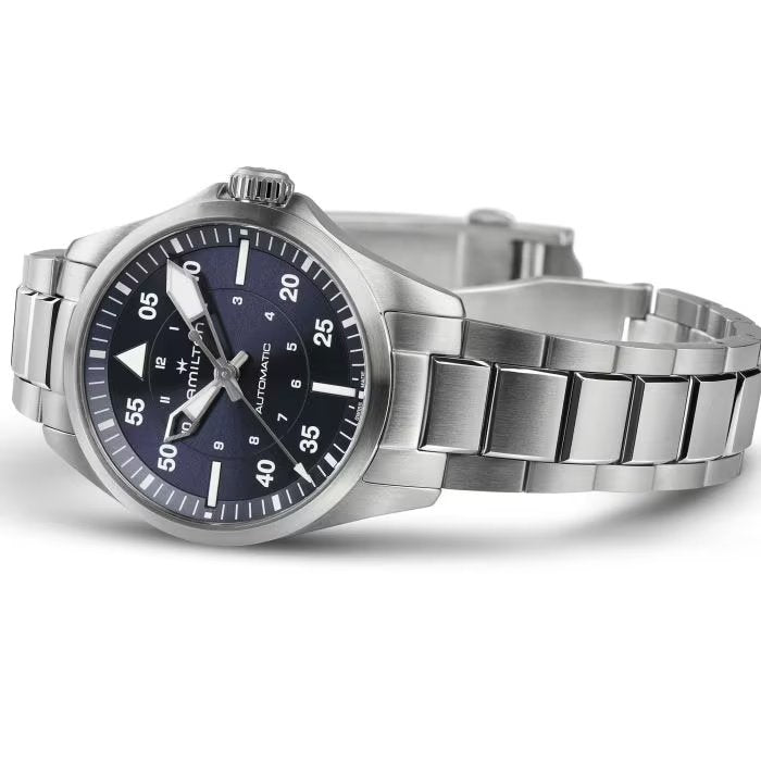 Relógio Hamilton Khaki AVIATION PILOT AUTO H76215140 - Automático 36mm