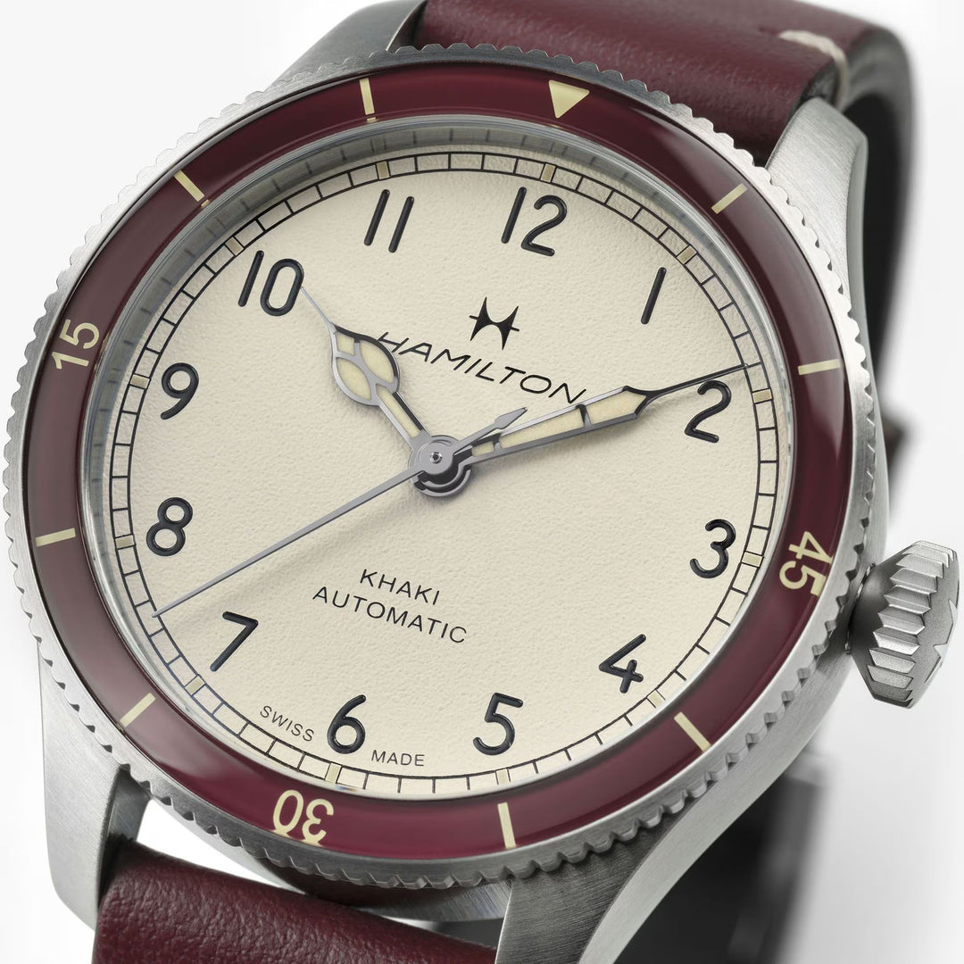 Relógio Hamilton Khaki Aviation Pilot Pioneer 38mm Automático H76265810