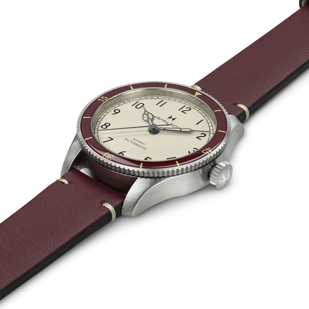 Relógio Hamilton Khaki Aviation Pilot Pioneer 38mm Automático H76265810