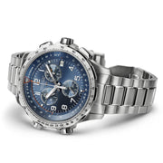Relógio Hamilton Khaki Aviation X-Wind GMT Chrono Quartzo 46mm H77922141