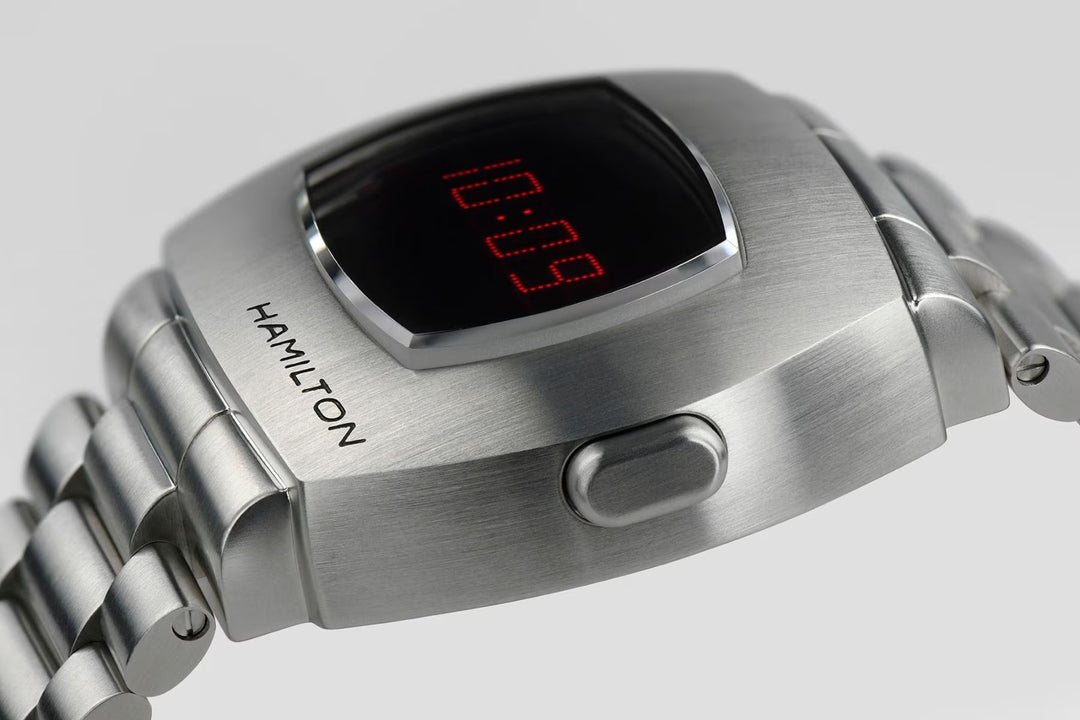 Relógio Hamilton H52414130 American Classic PSR Digital Quartzo 41mm x 35mm