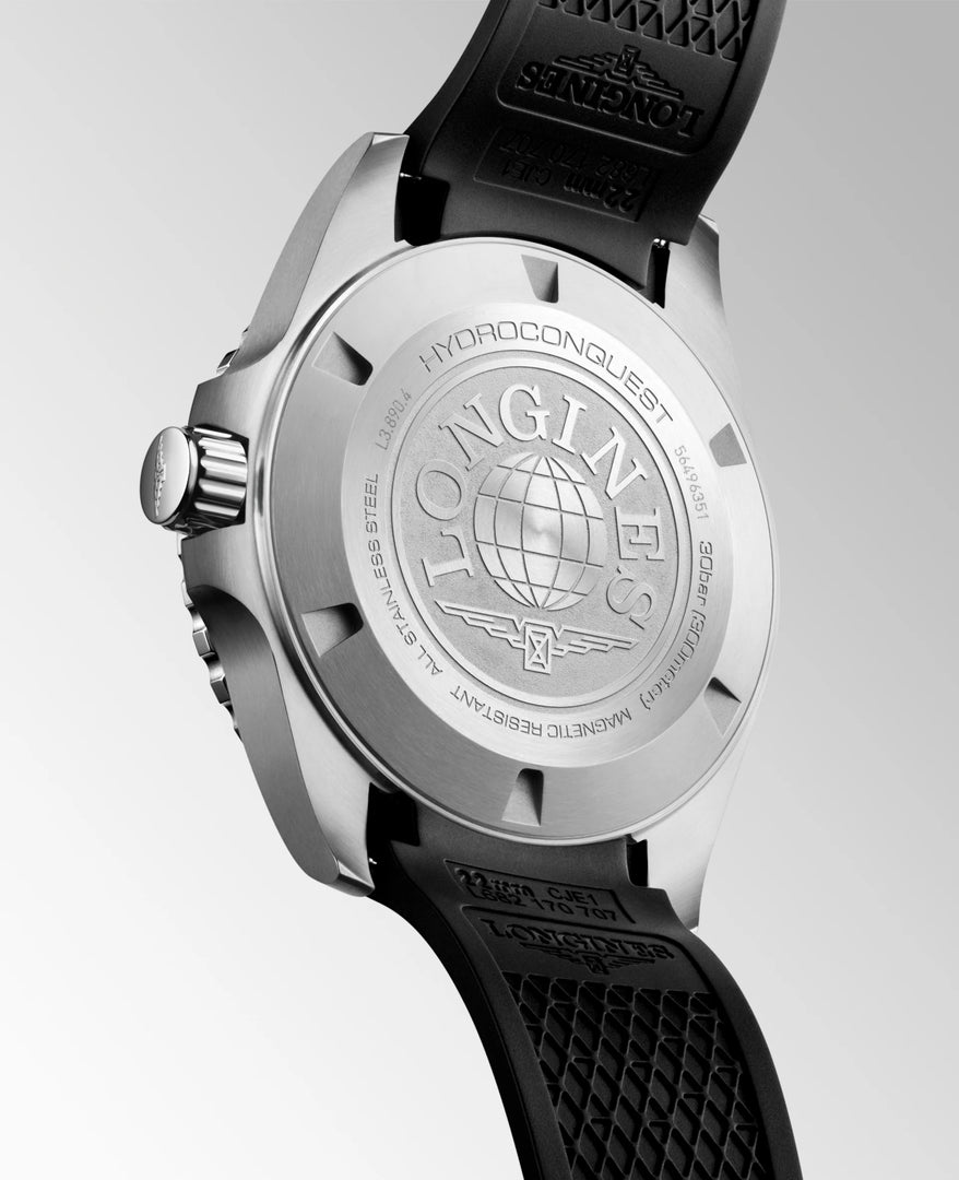 Relógio Longines L3.890.4.56.9 HYDROCONQUEST GMT Automático 43mm