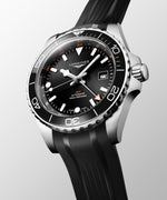 Carregue a imagem no visualizador da Galeria, Relógio Longines L3.890.4.56.9 HYDROCONQUEST GMT Automático 43mm