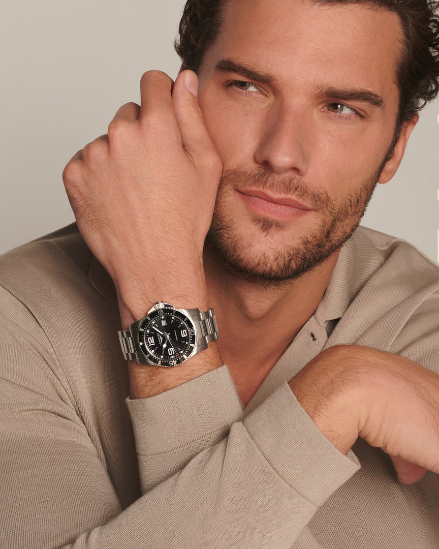 Relógio Longines L3.740.4.56.6 HYDROCONQUEST Quartzo 41.00 mm