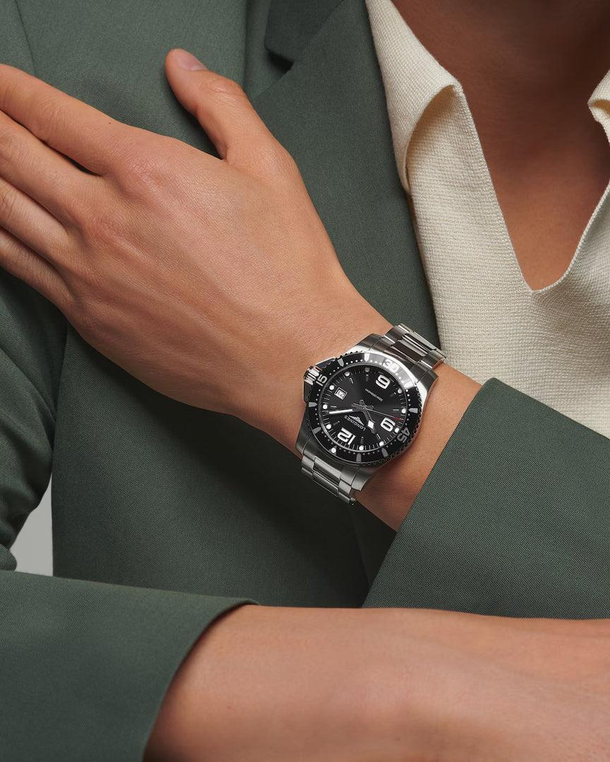 Relógio Longines L3.740.4.56.6 HYDROCONQUEST Quartzo 41.00 mm