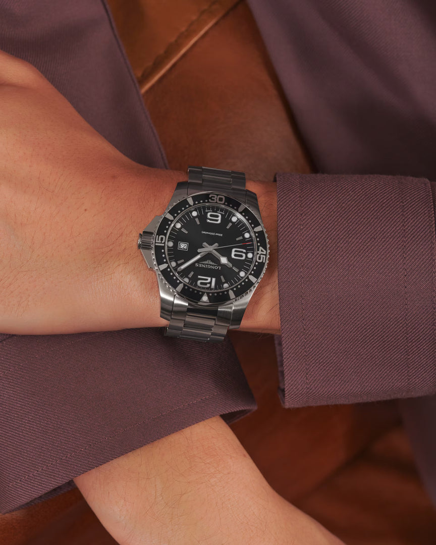 Relógio Longines L3.742.4.56.6 HYDROCONQUEST 41mm