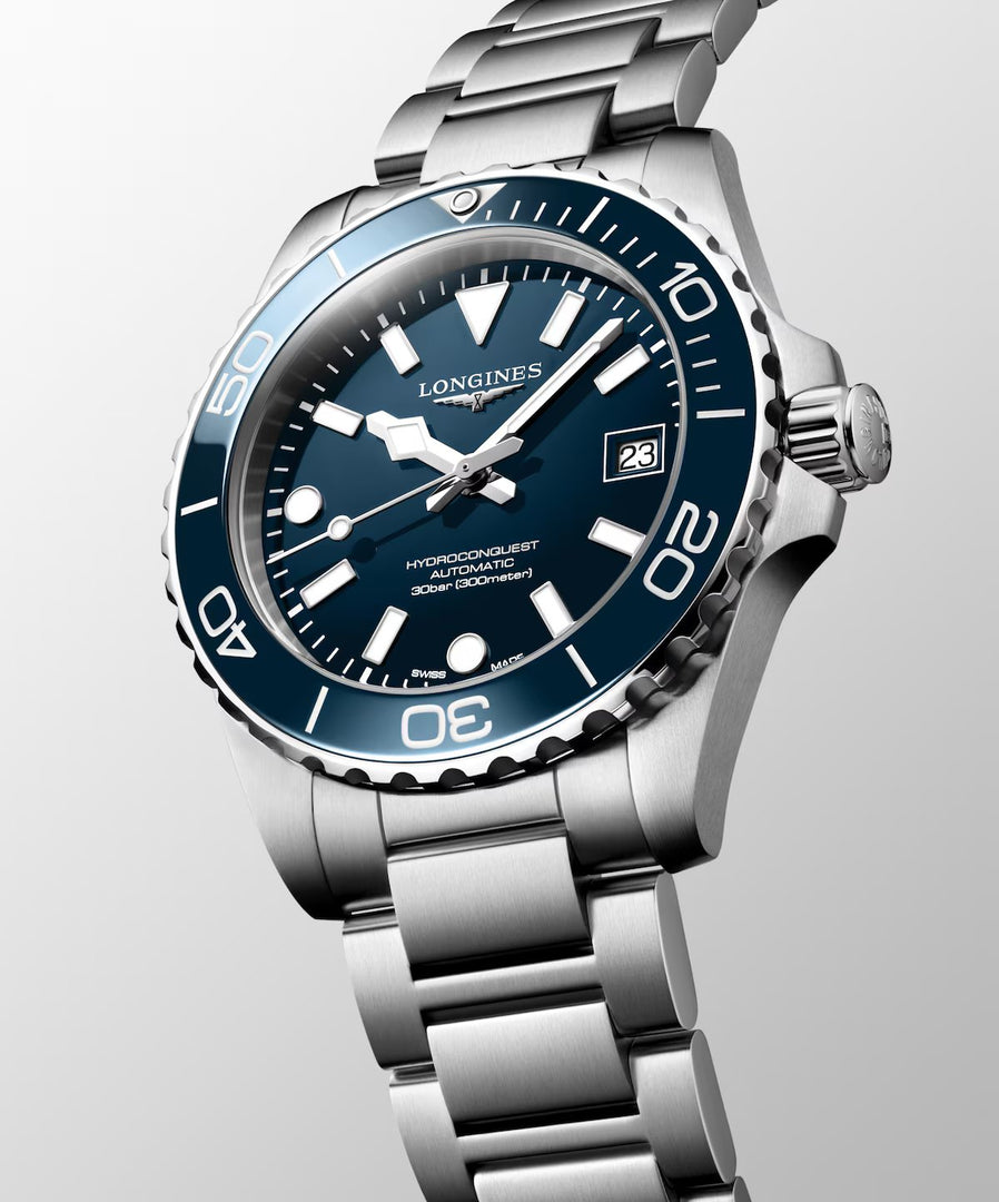 Relógio Longines L3.779.4.96.6 Automático 39mm HYDROCONQUEST