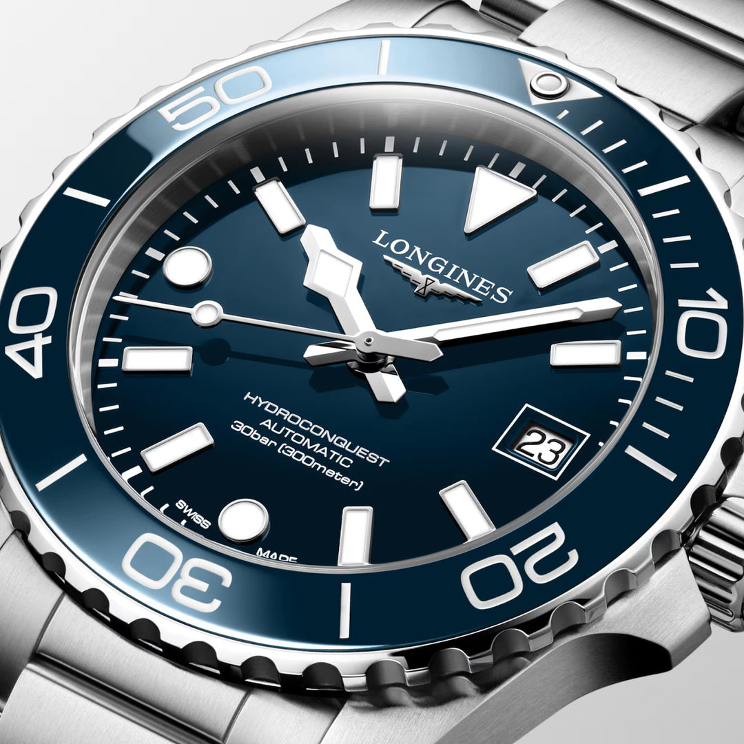 Relógio Longines L3.779.4.96.6 Automático 39mm HYDROCONQUEST