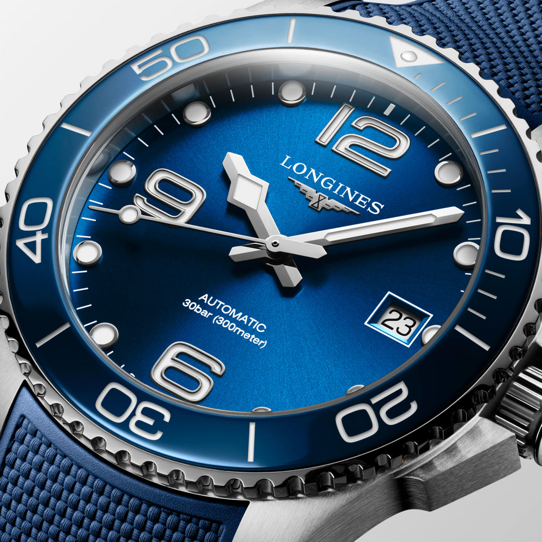 Relógio Longines Hydroconquest L3.780.4.96.9 - 39mm Automático