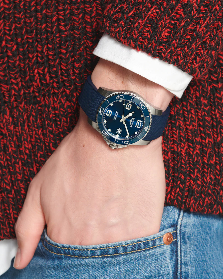 Relógio Longines Hydroconquest L3.781.4.96.9 - Automático 41mm