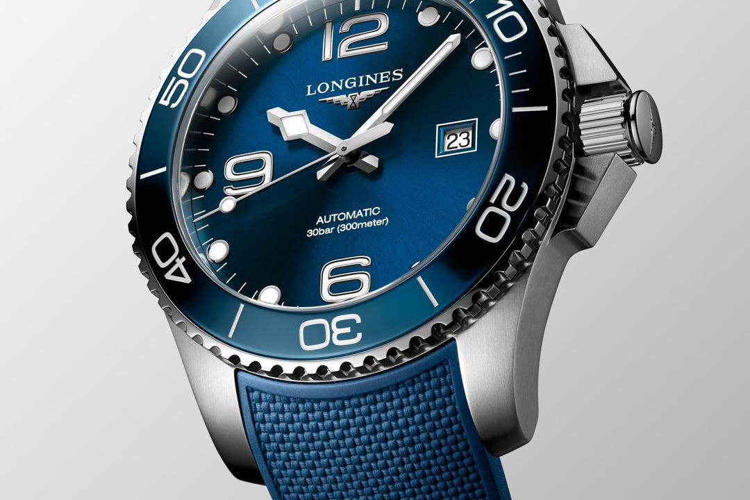 Relógio Longines HYDROCONQUEST L3.782.4.96.9 - Automático 43mm