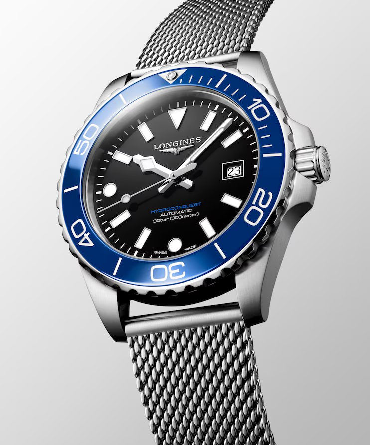 Relógio Longines HYDROCONQUEST Automático 42 mm L3.788.4.90.6