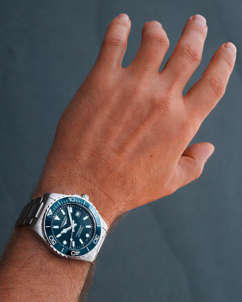 Relógio Longines L3.788.4.96.6 HYDROCONQUEST Automático 42mm