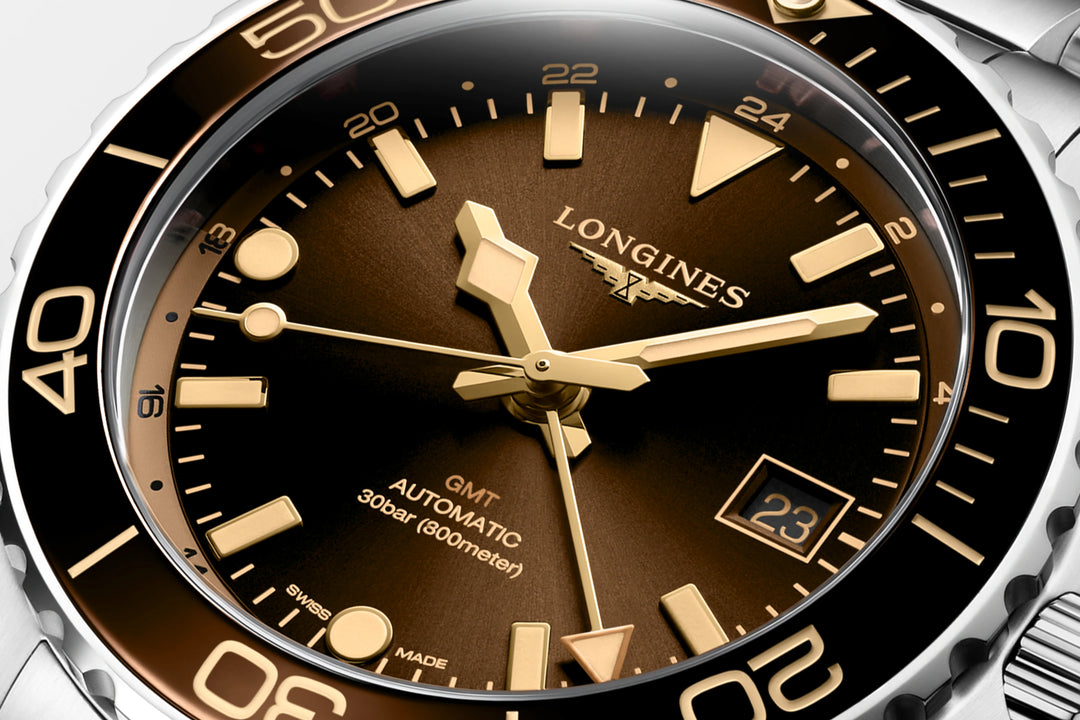 Relógio Longines Hydroconquest GMT L3.790.4.66.6 - Automático 41mm