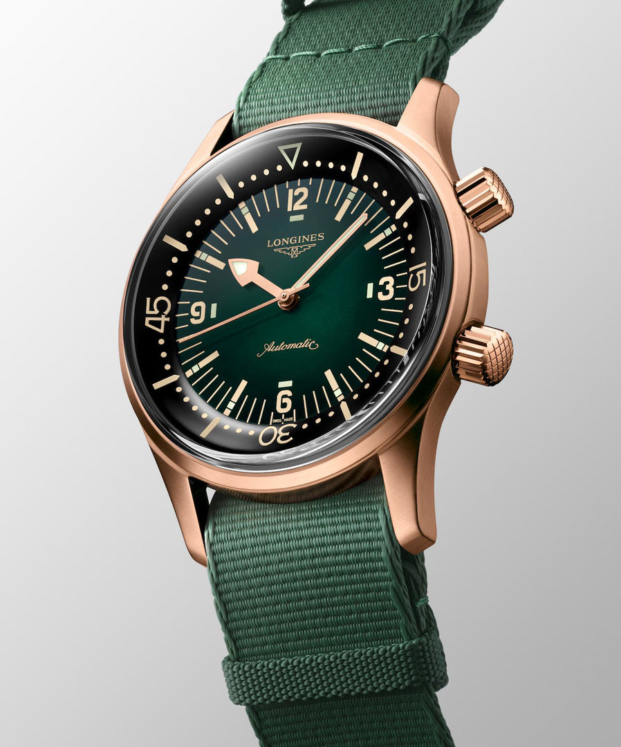 Relógio LONGINES LEGEND DIVER BRONZE L37741502 - 42mm Automático