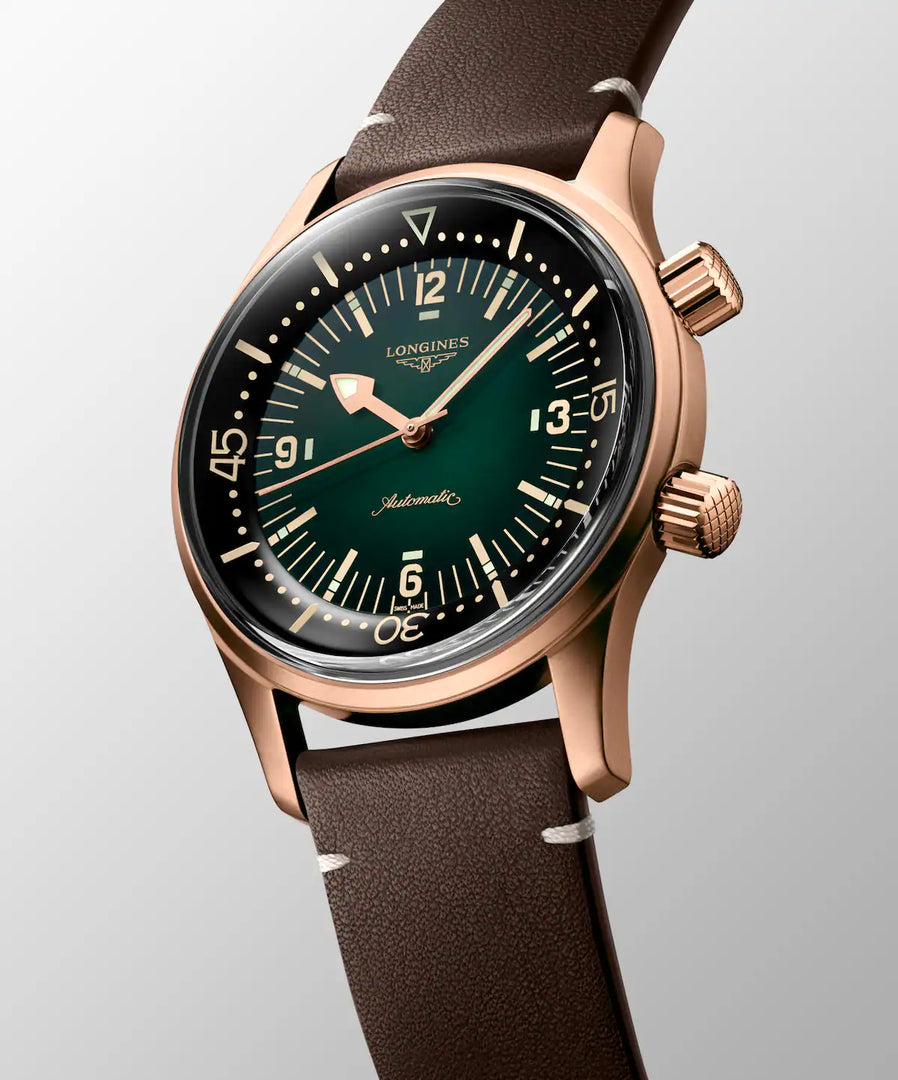 Relógio LONGINES LEGEND DIVER BRONZE L37741502 - 42mm Automático