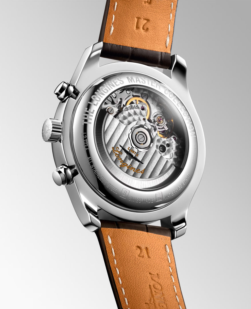Relógio Longines L2.773.4.78.3 MASTER COLLECTION CHRONO MOONPHASE 42mm