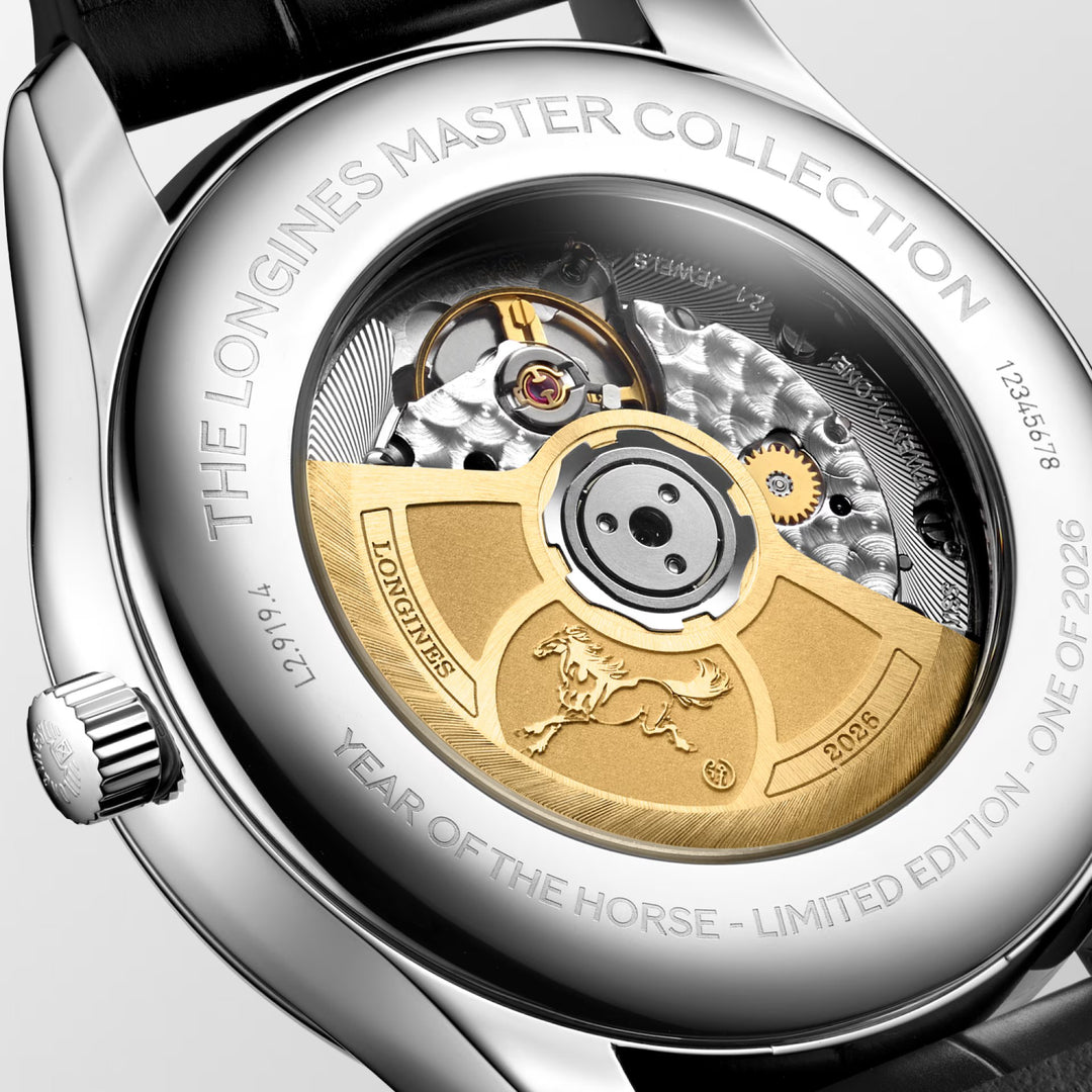 Relógio Longines L2.919.4.09.2 MASTER COLLECTION YEAR OF THE HORSE EDITION Automático 42mm