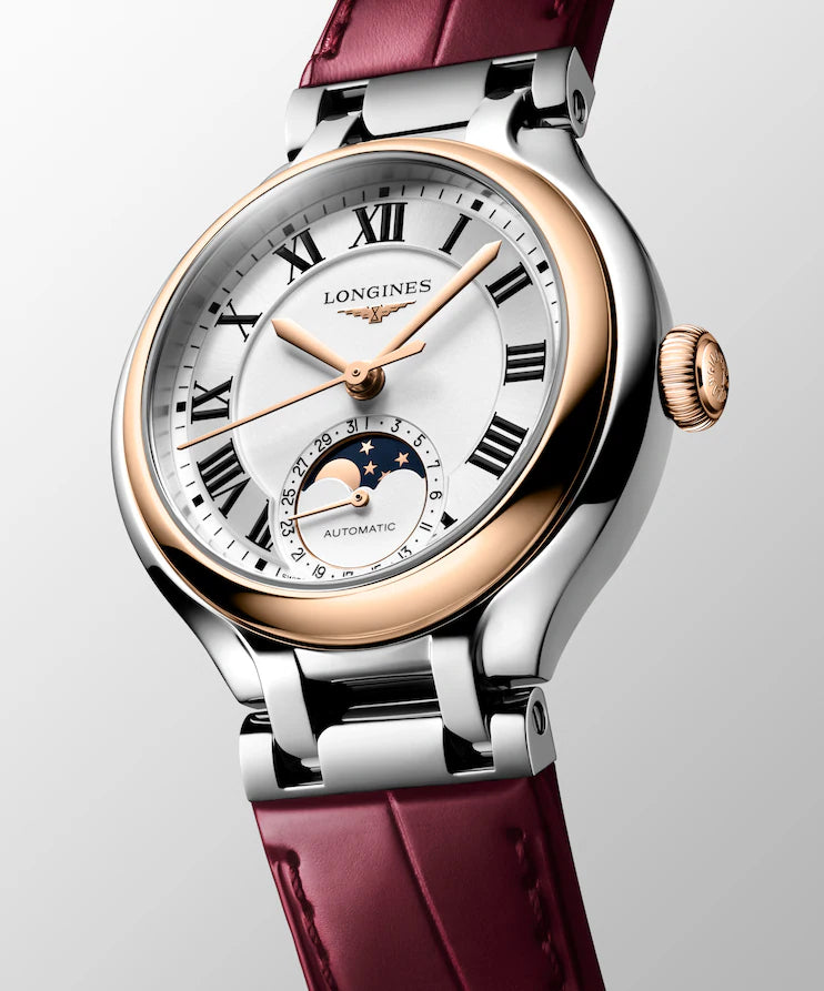 Relógio Feminino Longines L8.126.5.71.2 PRIMALUNA MOONPHASE 34mm