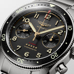 Carregue a imagem no visualizador da Galeria, Relógio Longines L3.821.1.53.6 SPIRIT FLYBACK TITANIUM Automático 42mm