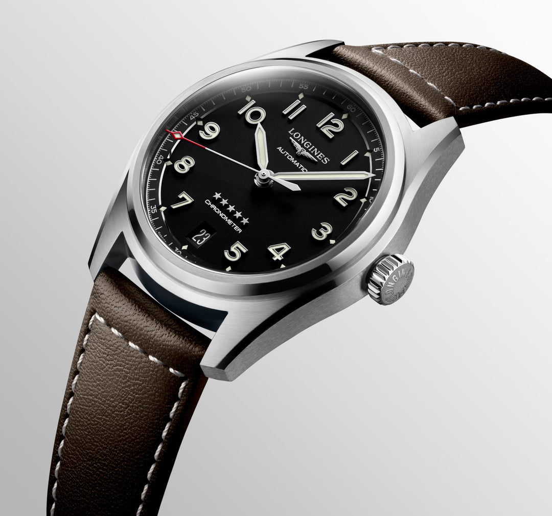 Relógio Longines Spirit L3.410.4.53.0 - Automático - 37mm Unissex