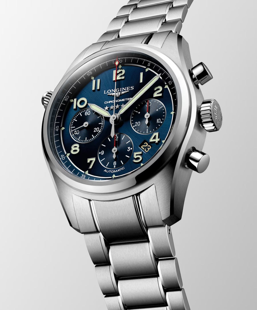 Relógio Longines SPIRIT L3.820.4.93.6 - Automático 42mm