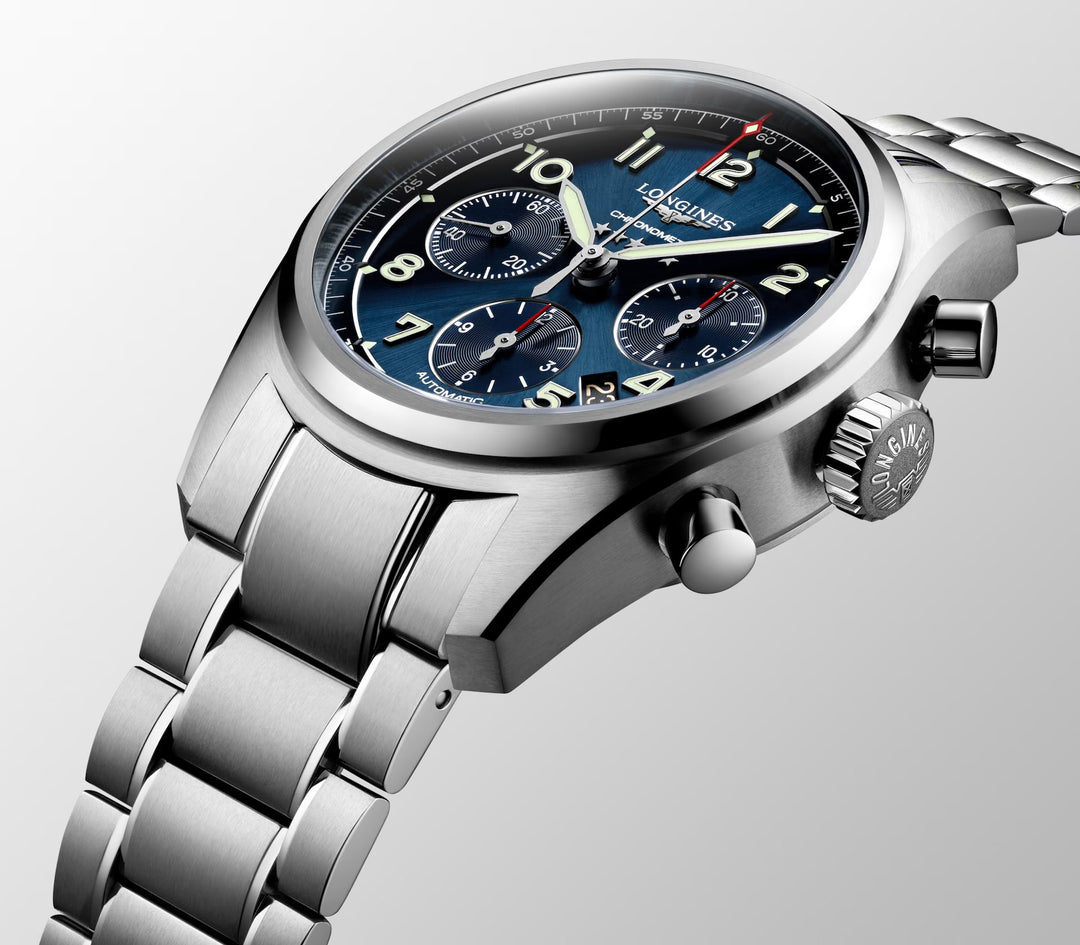 Relógio Longines SPIRIT L3.820.4.93.6 - Automático 42mm
