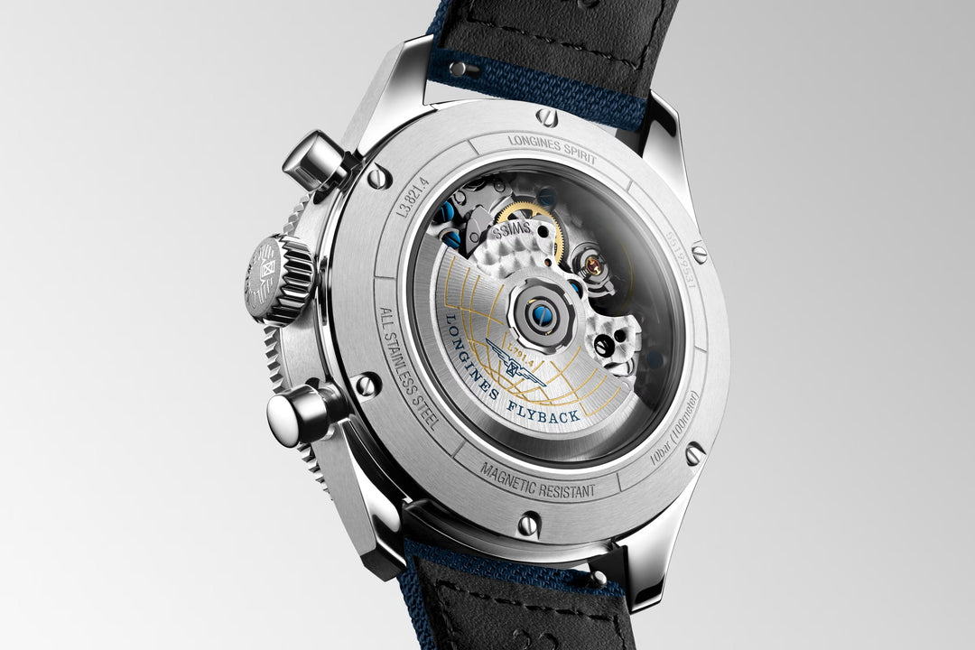 Relógio Longines Spirit Flyback l3.821.4.93.2 - Automático - 42mm