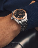 Carregue a imagem no visualizador da Galeria, Relógio LONGINES SPIRIT ZULU TIME 1925 L3.803.5.53.6 Automático 39mm
