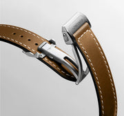 Relógio Longines SPIRIT ZULU TIME L3.802.4.63.2 Automático 39mm Unissex