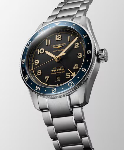 Relógio Longines SPIRIT ZULU TIME L3.812.4.60.6 - Automático 42mm