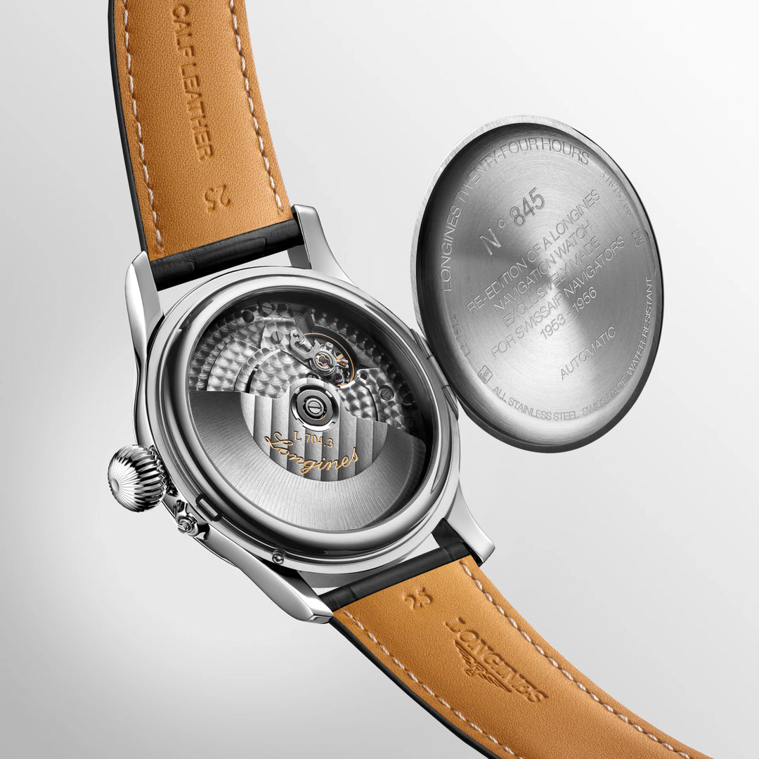 Relógio Longines L2.751.4.53.4 TWENTY-FOUR HOURS 47.50mm