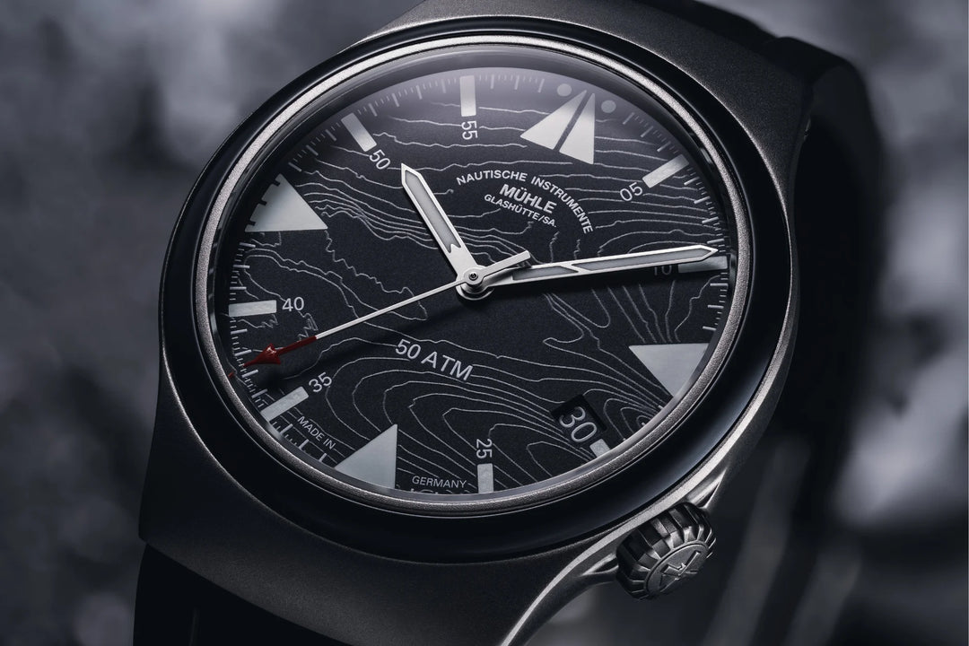 Relógio Mühle-Glashütte M1-51-03-2025-KB. S.A.R. Mission-Timer “160 Years DGzRS” Automático