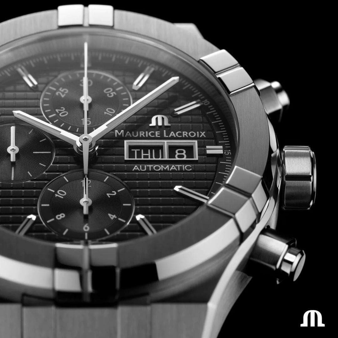 Relógio Maurice Lacroix AIKON AI6038-SS000-330-2 - Automático - 44mm