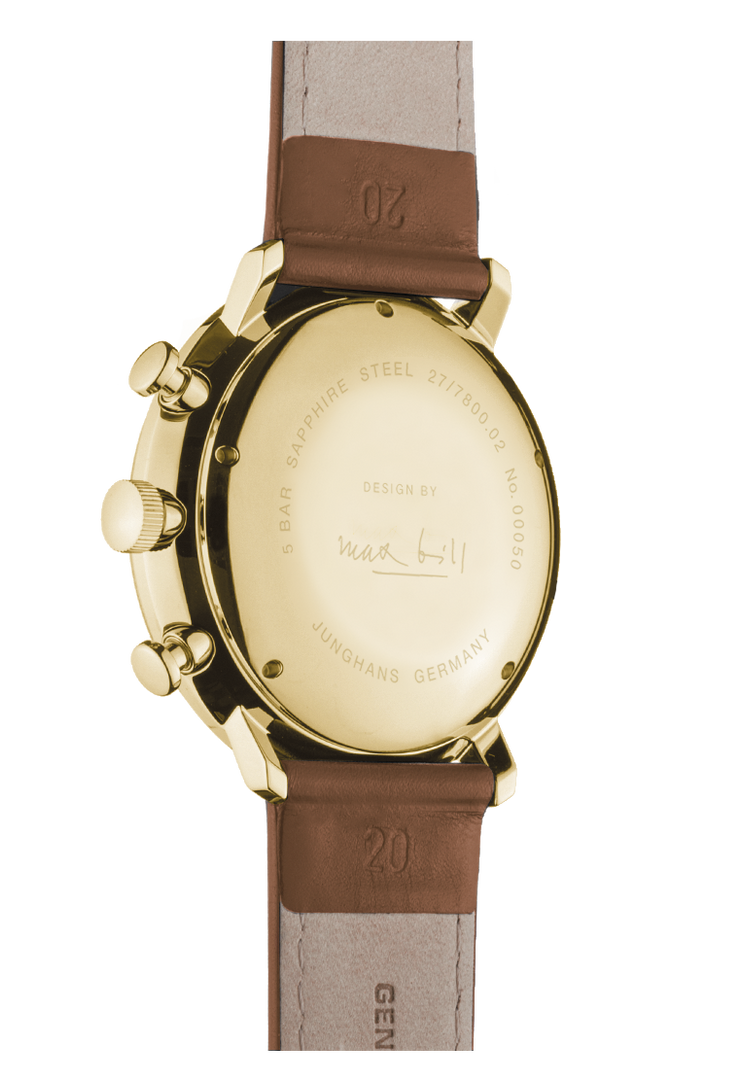 Relógio Junghans max bill Chronoscope 27/7800.02