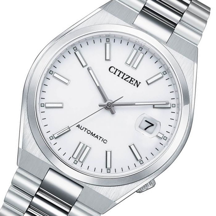 Relógio Citizen Tsuyosa NJ015 Branco - Automático - 40mm