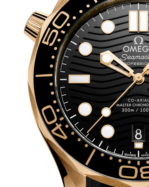 Relógio Omega Seamaster Diver 300M 42 mm, Moonshine 210.62.42.20.01.003