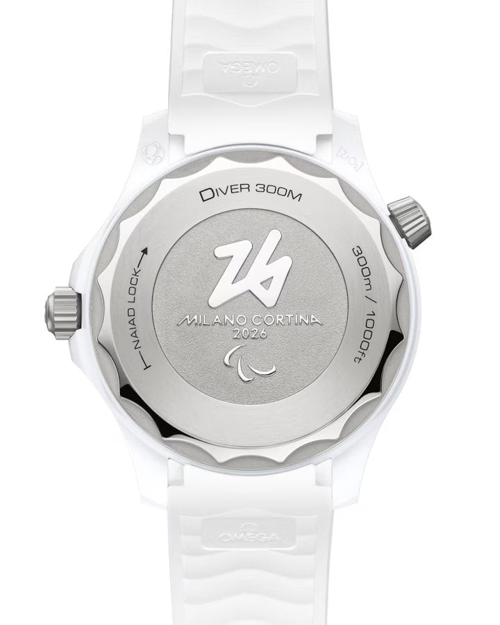Relógio Omega Seamaster Diver 300M Milano Cortina 2026 522.92.44.20.04.002