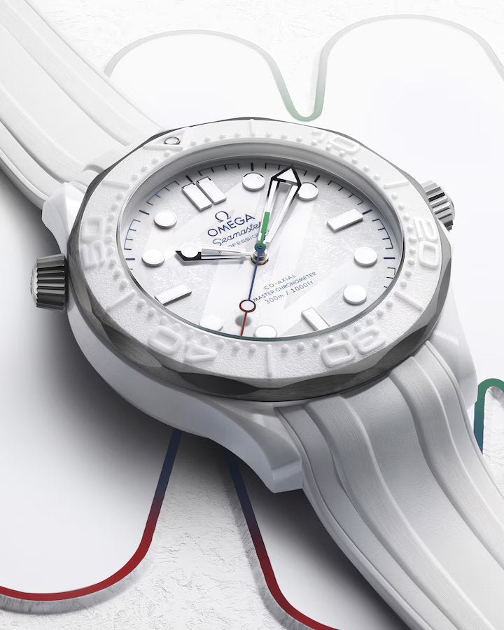 Relógio Omega Seamaster Diver 300M Milano Cortina 2026 522.92.44.20.04.002